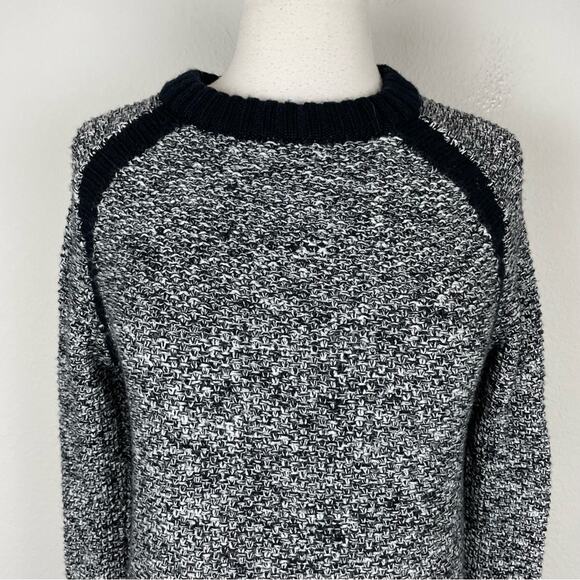 Lululemon Black White Marled Knit Crew Neck Sweater Tunic *XS/S - Picture 3 of 9